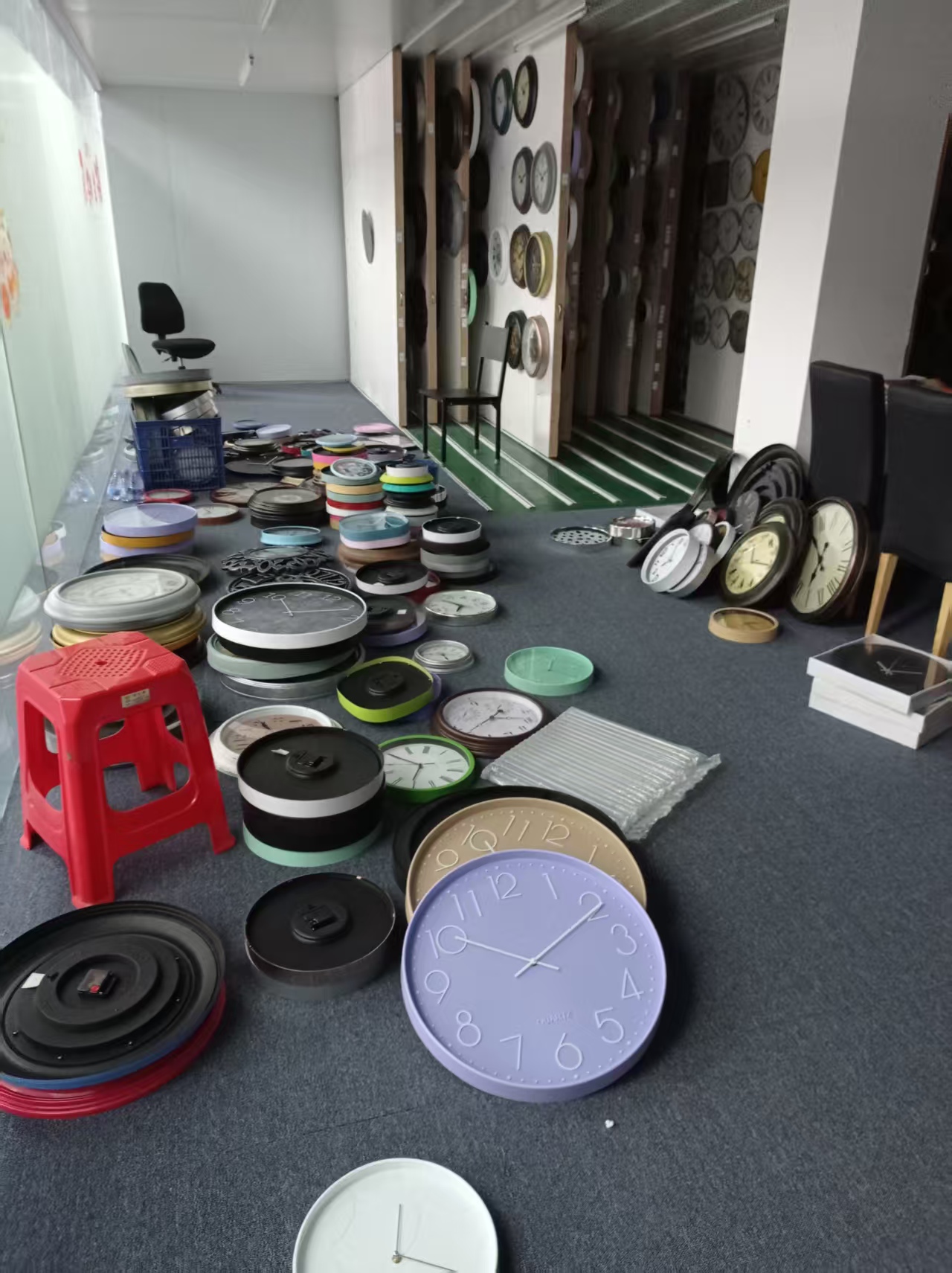 Organize the sample room